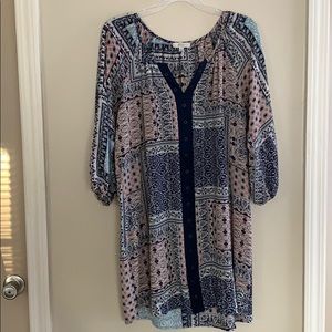 Colorful Printed Dress!